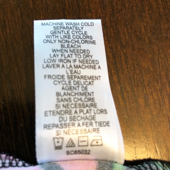 Lovely Nina Leonard Colourful Dress Size Large. - Picture 12 of 13